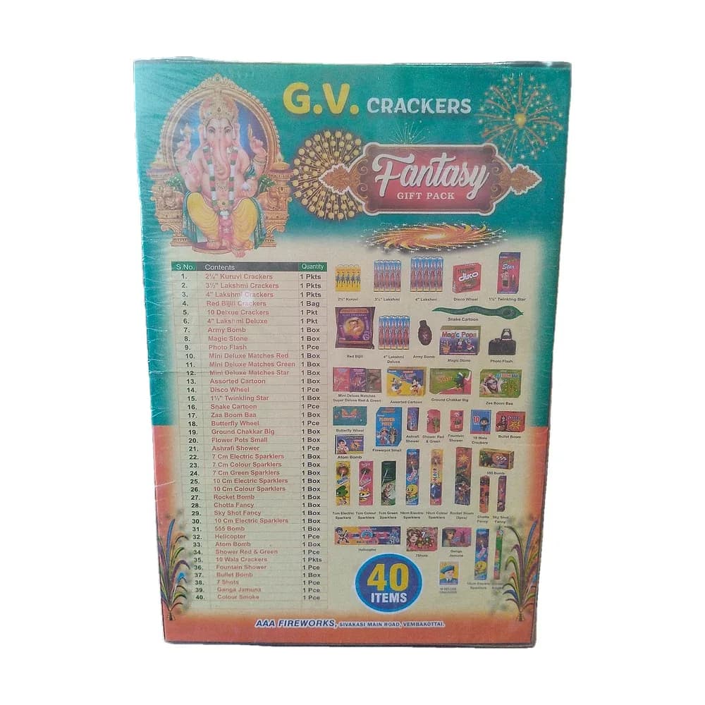 40 Items crackers gift box, 40 assorted items in one gift box