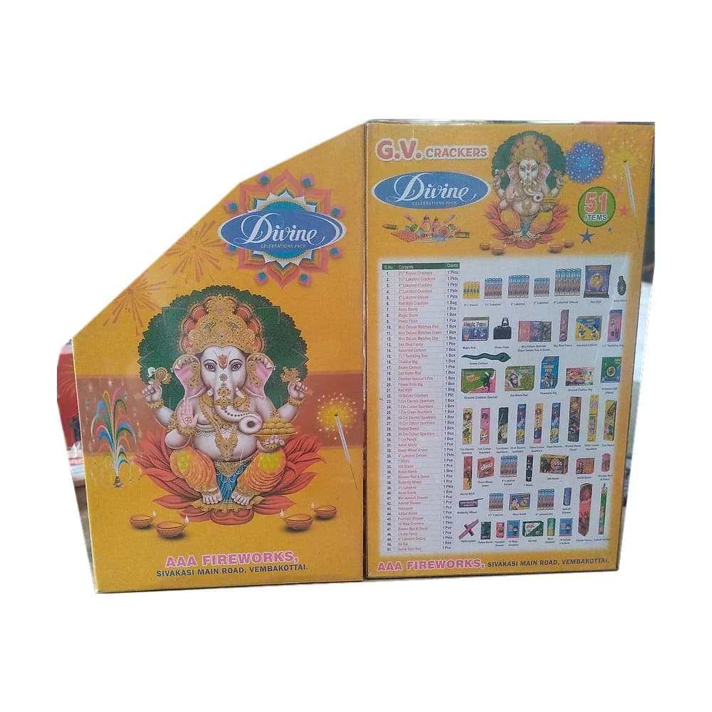 51 Items crackers gift box, 51 assorted items in one gift box