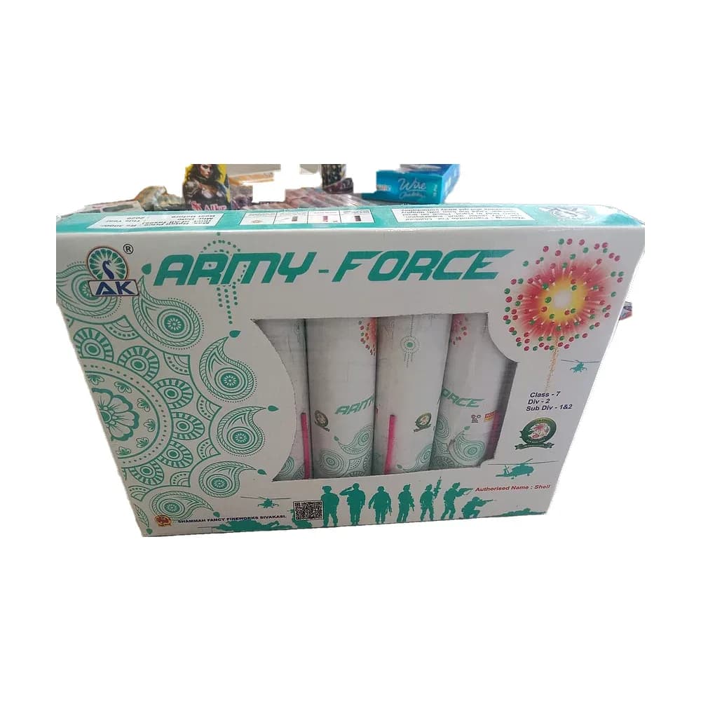Army Force colour fountain, 1 box