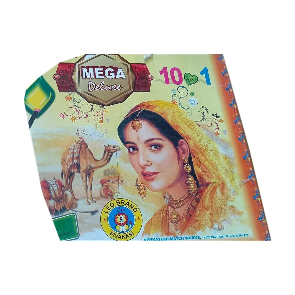 Mega Delux colour matches, 1 box