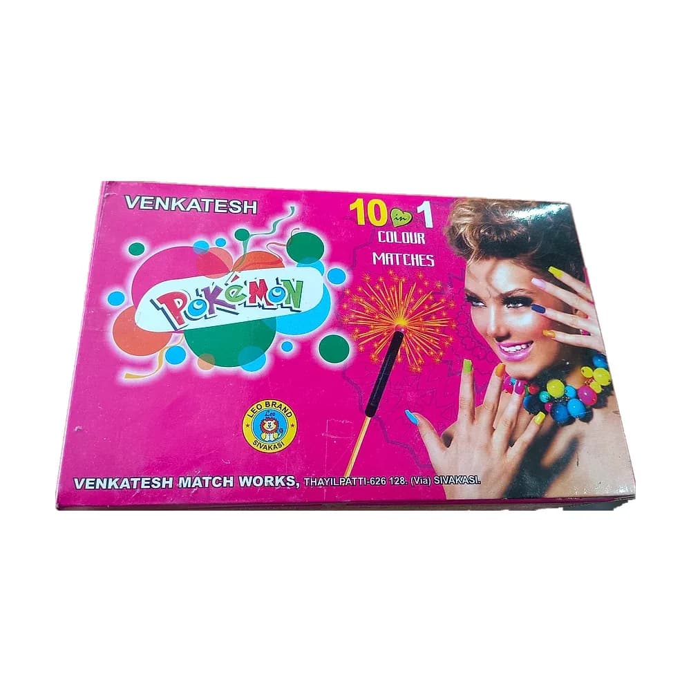 Pokeman colour matches, 1 box