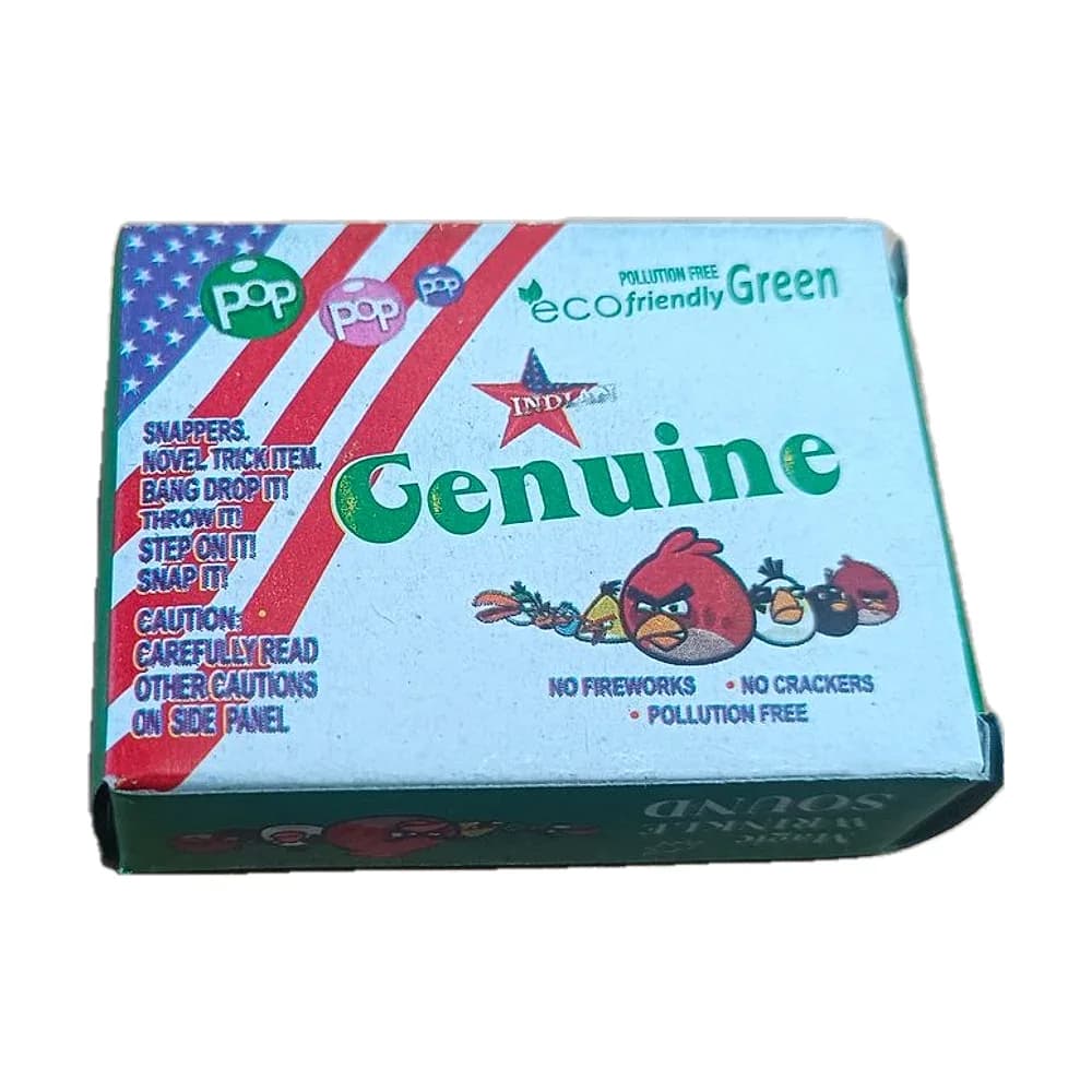 Pop Pop kids novelty cracker, 1 box