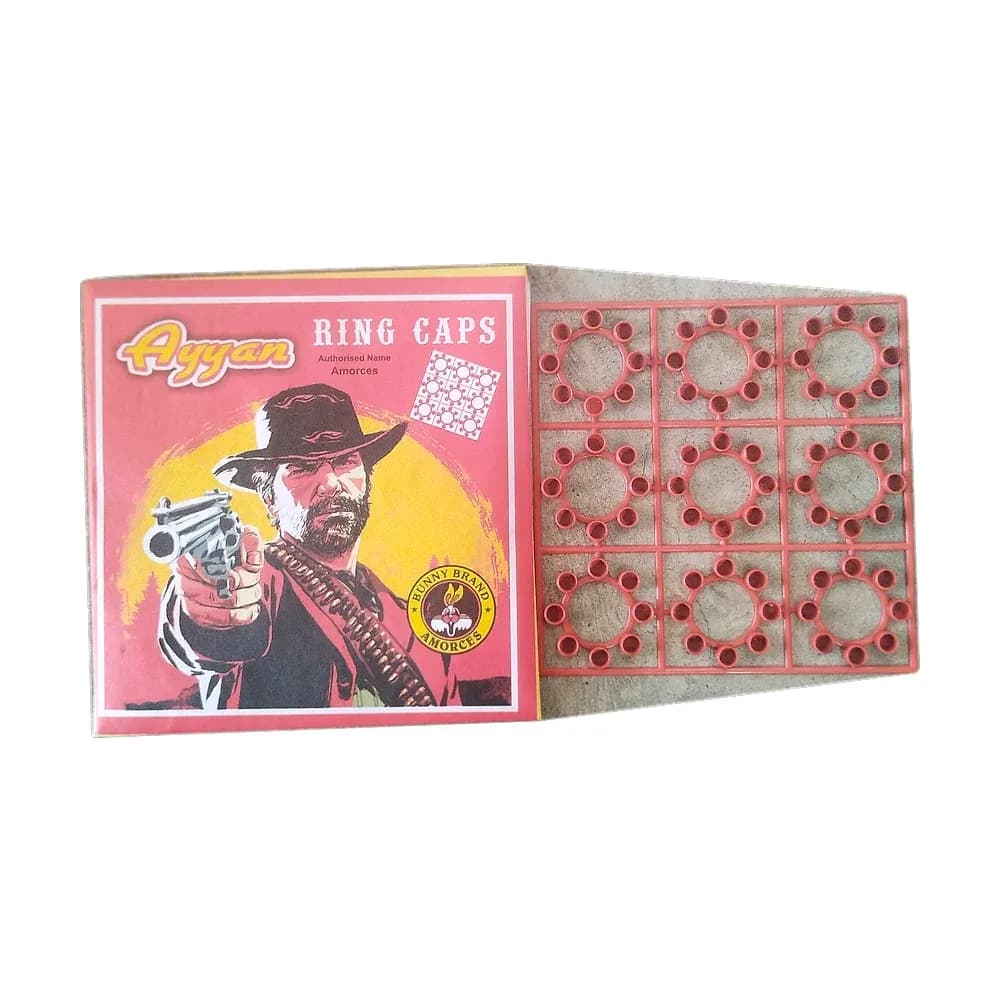 Ring Cap kids novelty cracker, 1 packet