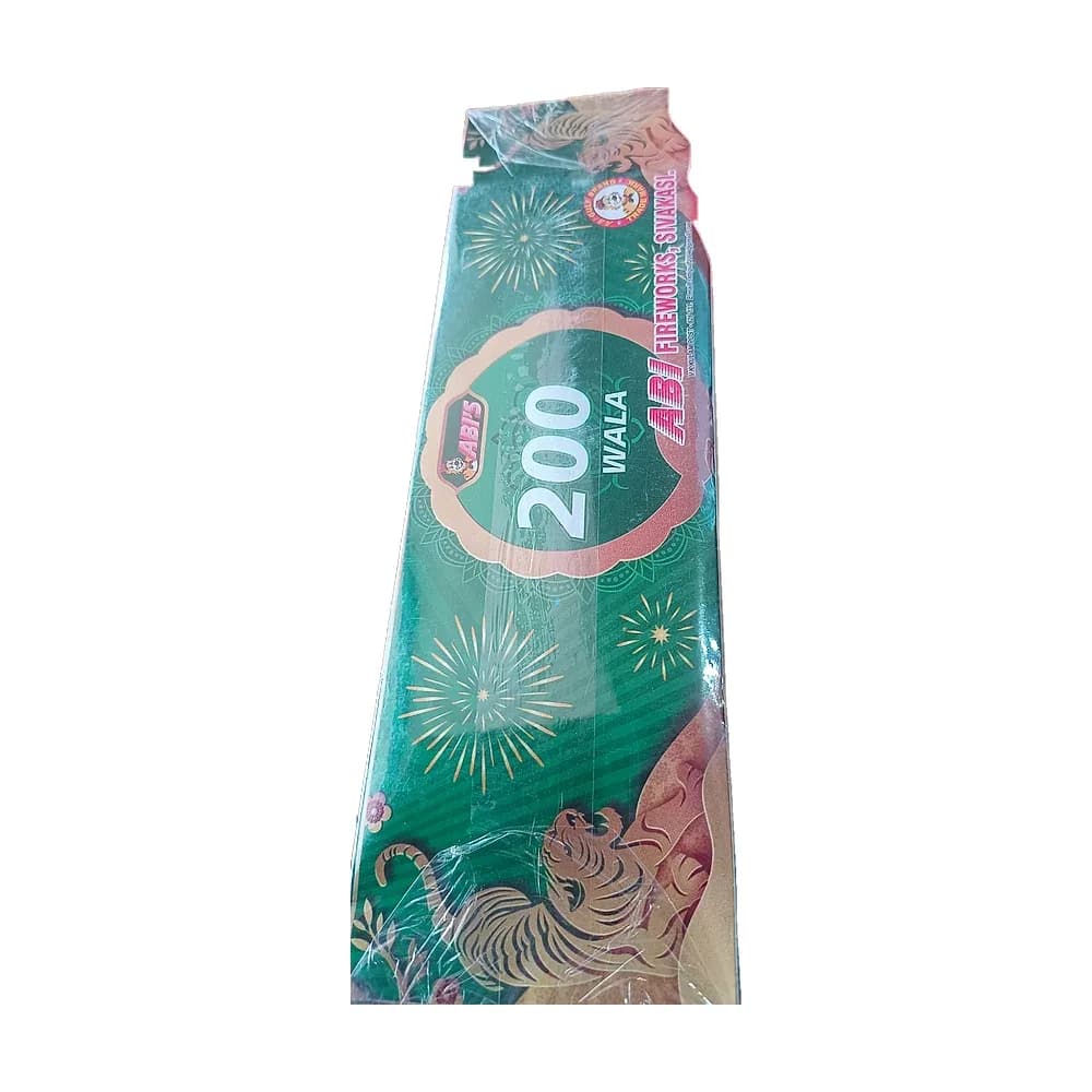 200 Wala, 1 garland of 200 crackers