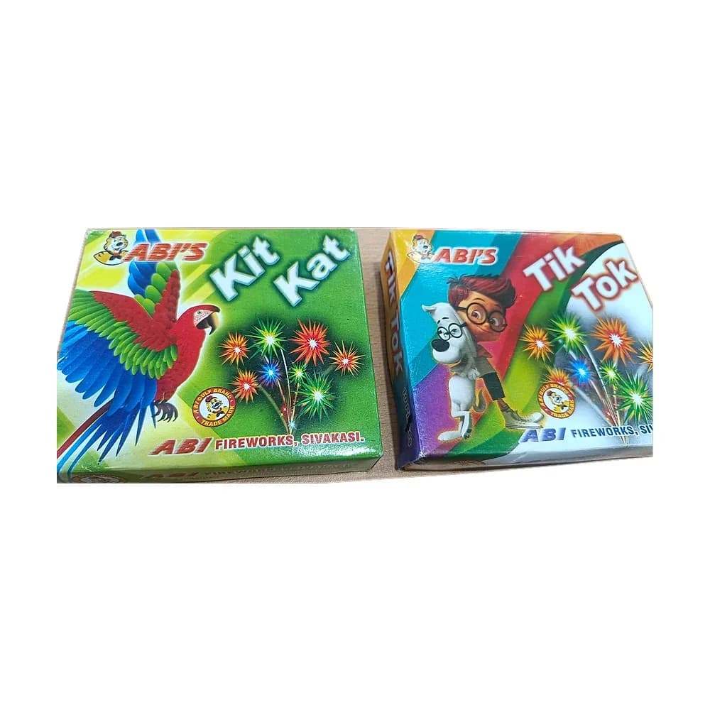 Kit Kat (Tik Tok) kids novelty cracker, 1 box