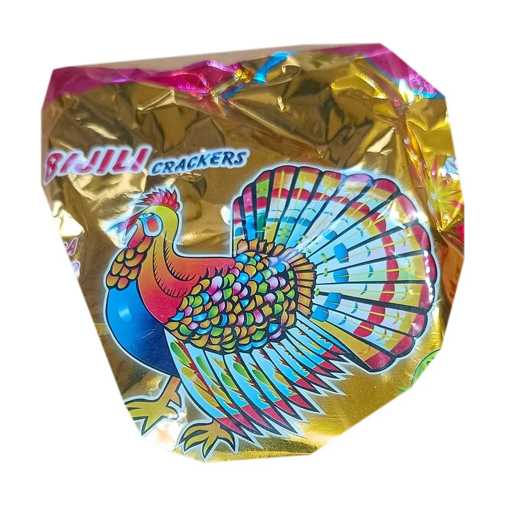Red Bijilli (50 Count) bijili cracker, 1 packet of 50 pieces